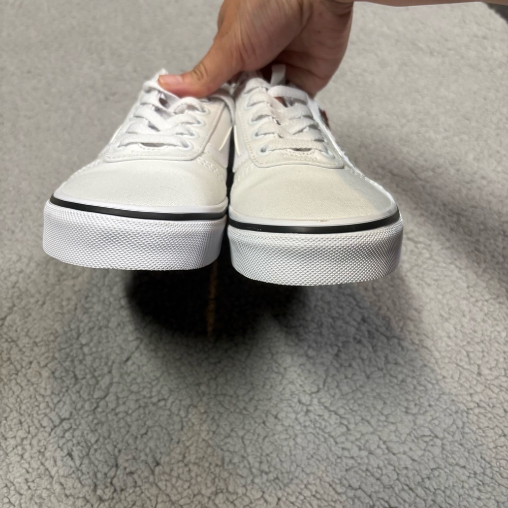 3403 Vans Ward Low Top Sneaker White Rose 6.5 - Picture 5 of 9